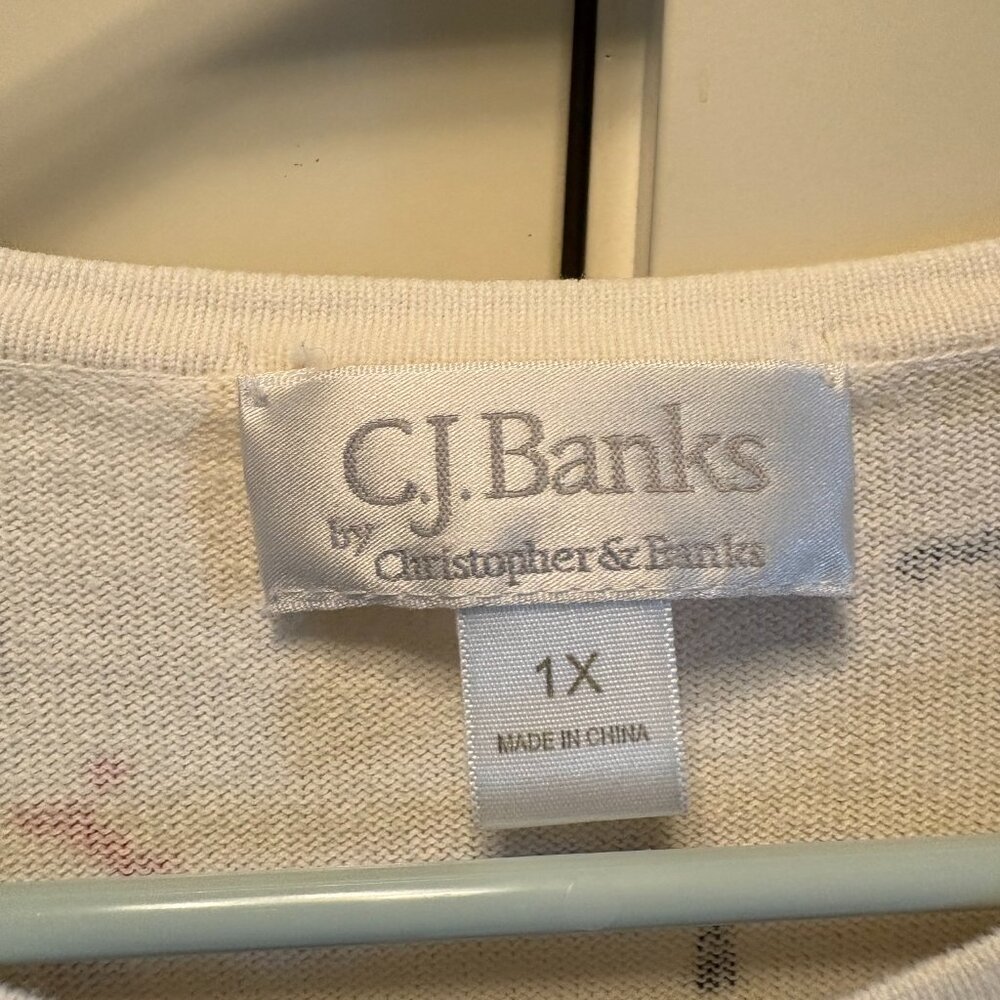 CJ Banks Women's Cardigan - Size 1X - Picture 2 of 4